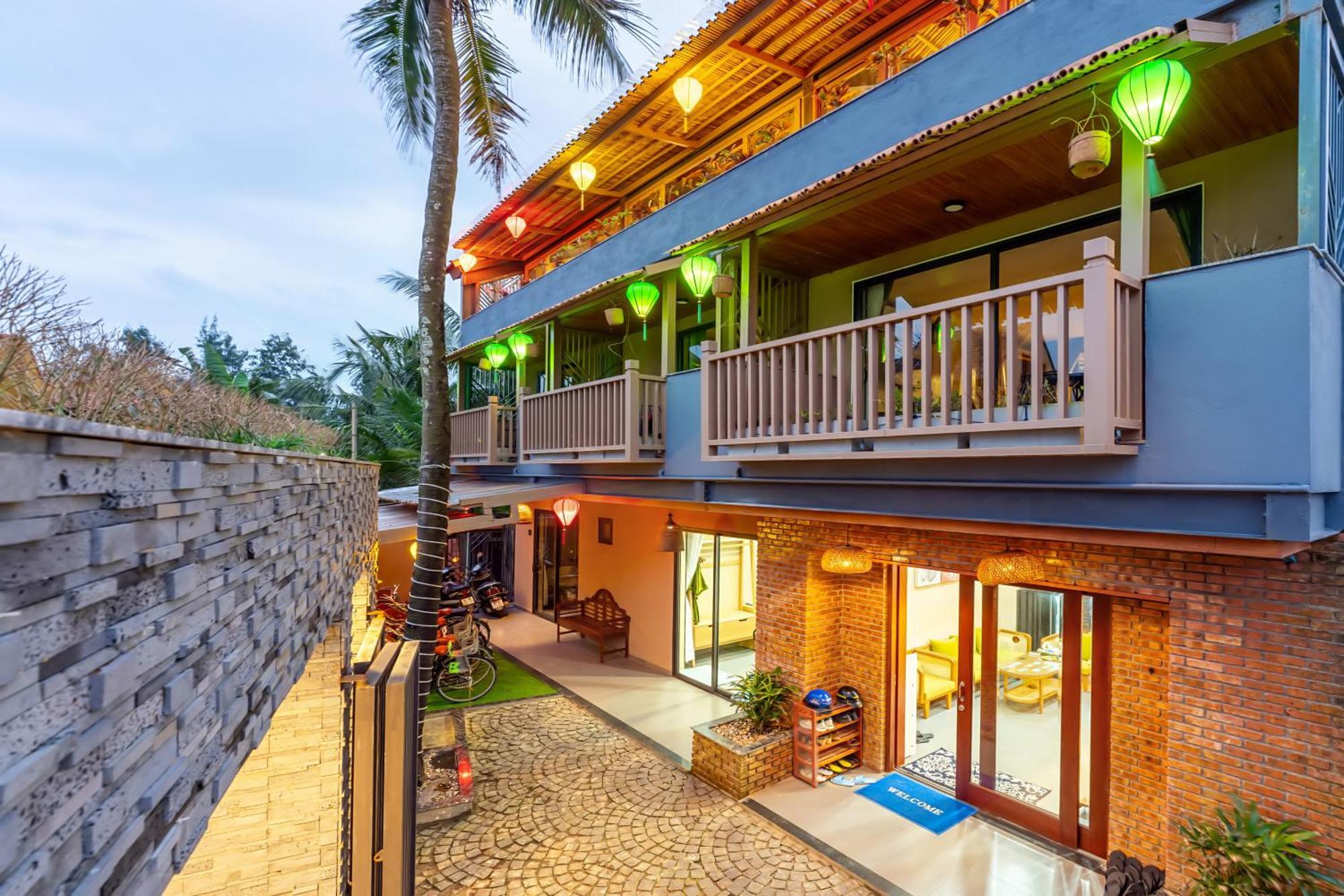 The Linh Seaside Villa Хойан Экстерьер фото