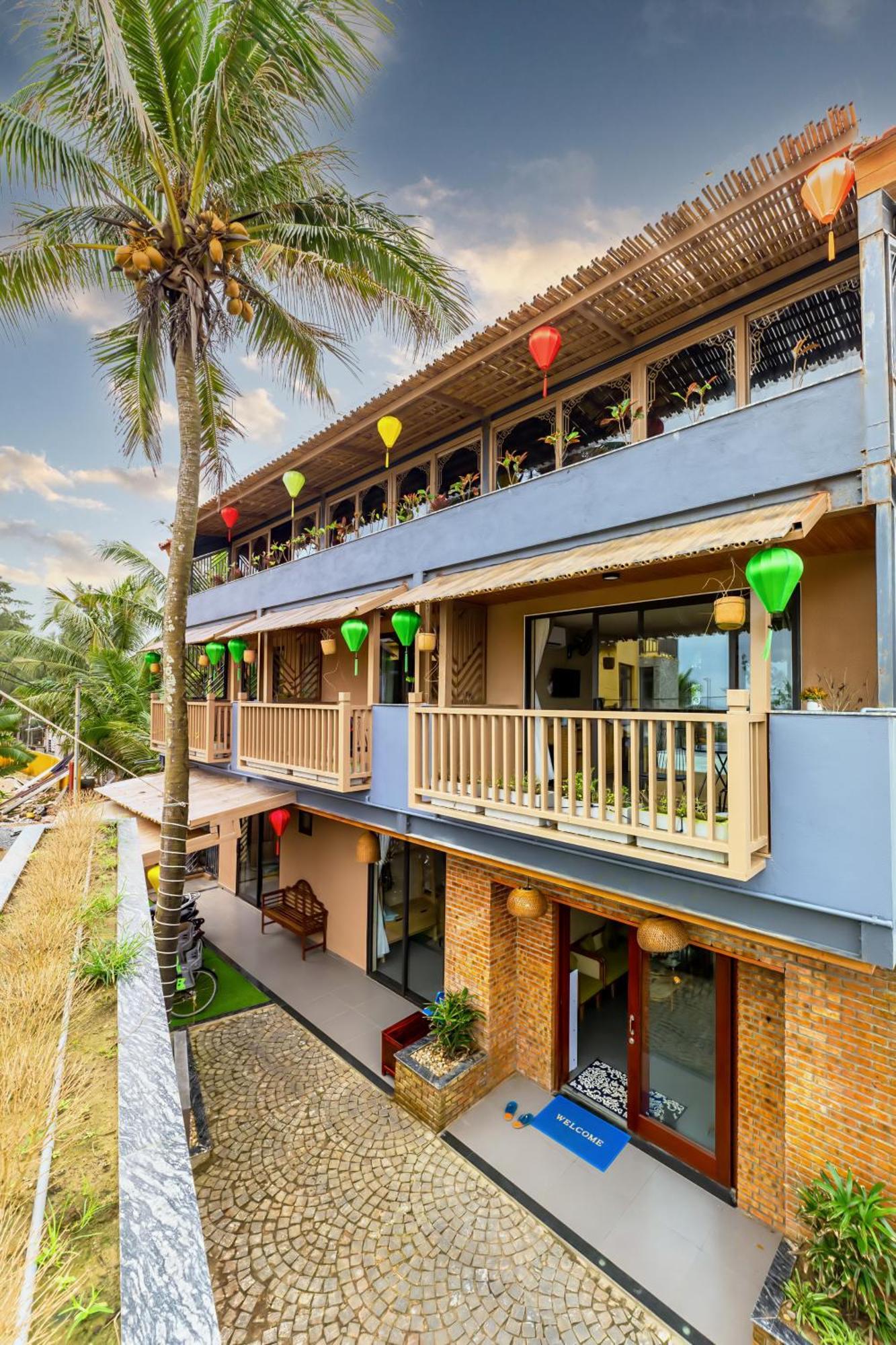 The Linh Seaside Villa Хойан Экстерьер фото