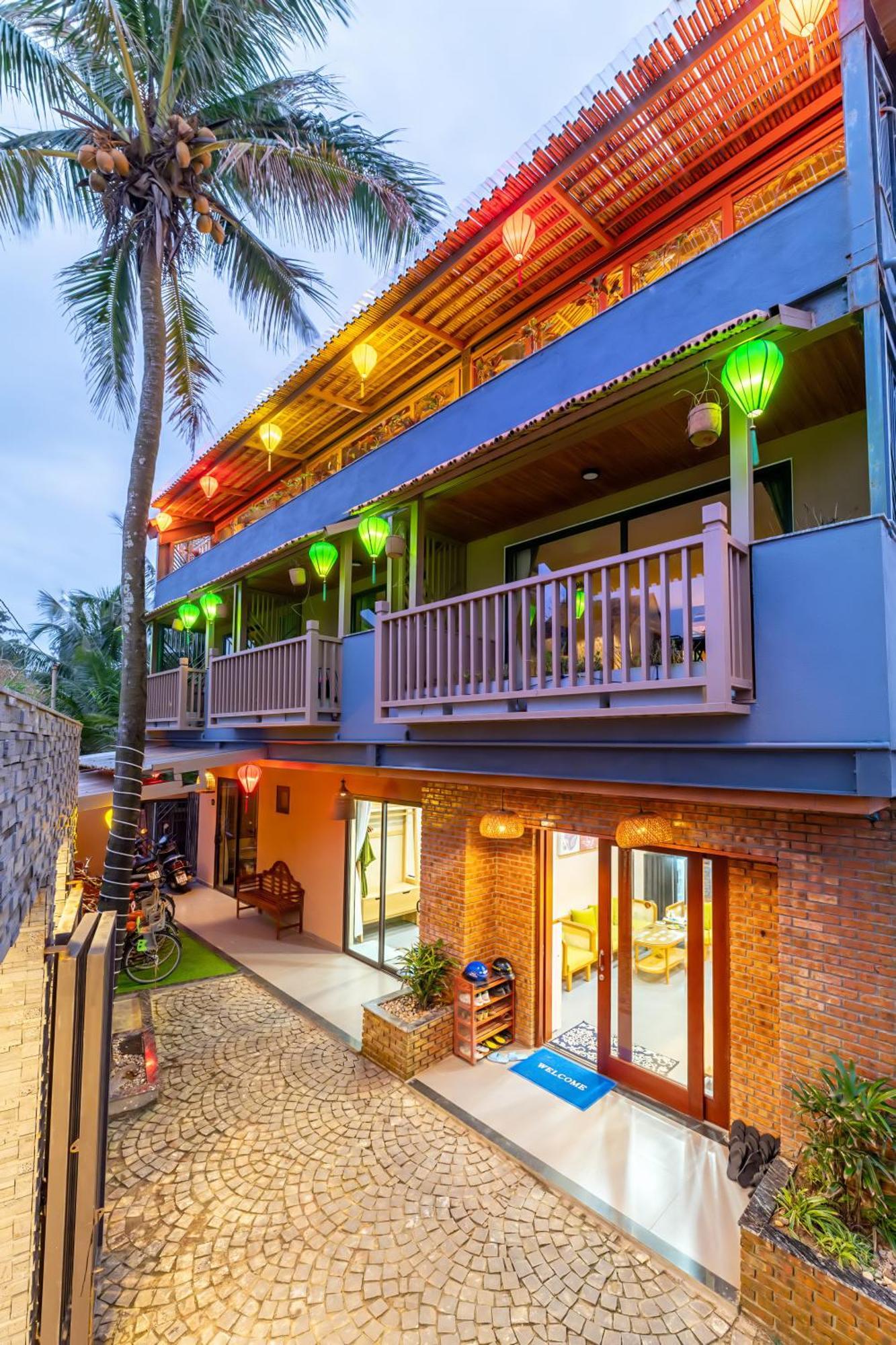 The Linh Seaside Villa Хойан Экстерьер фото