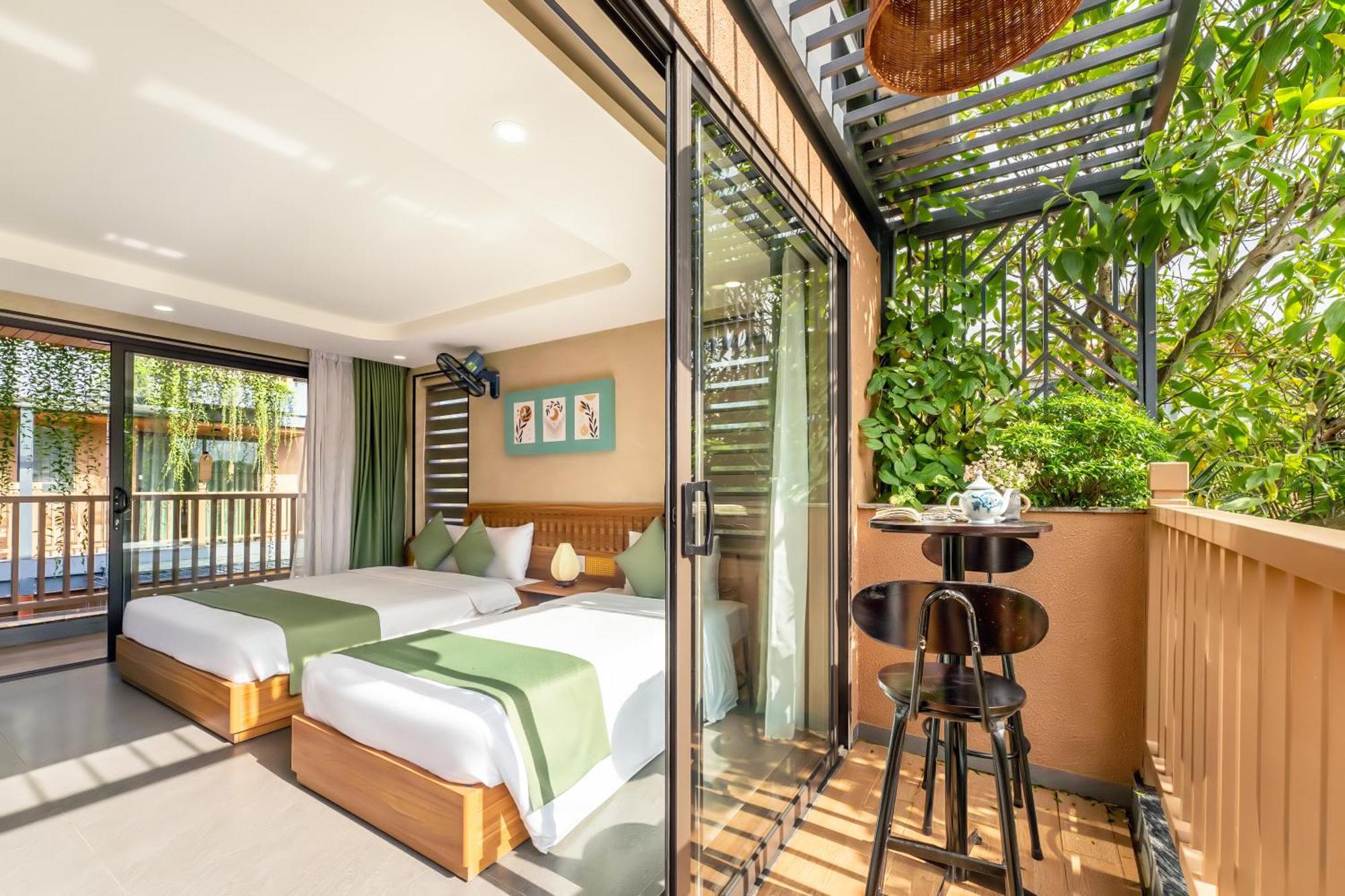 The Linh Seaside Villa Хойан Экстерьер фото