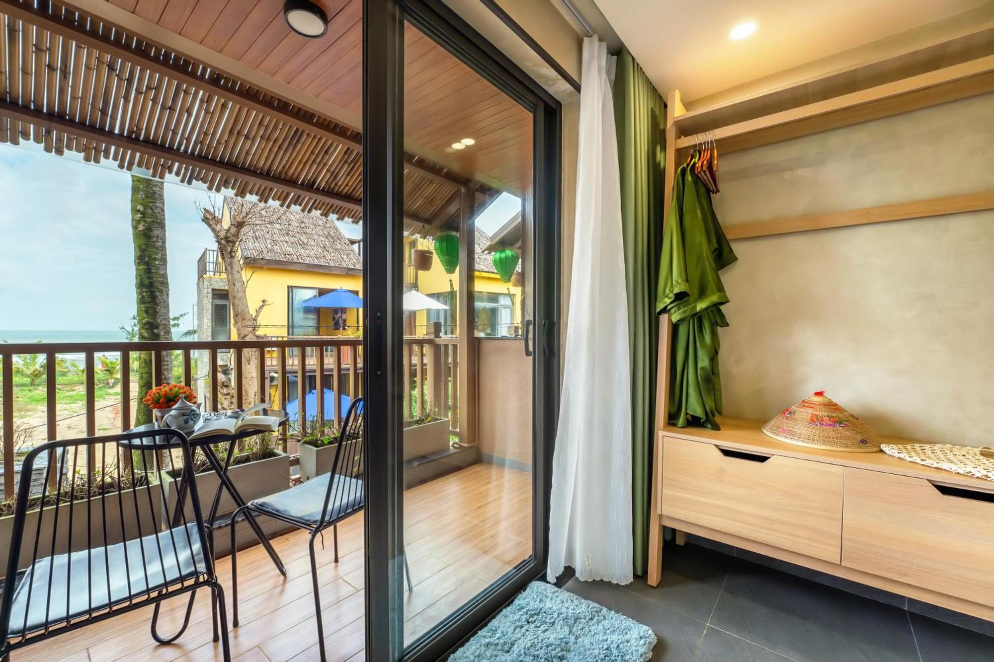 The Linh Seaside Villa Хойан Экстерьер фото